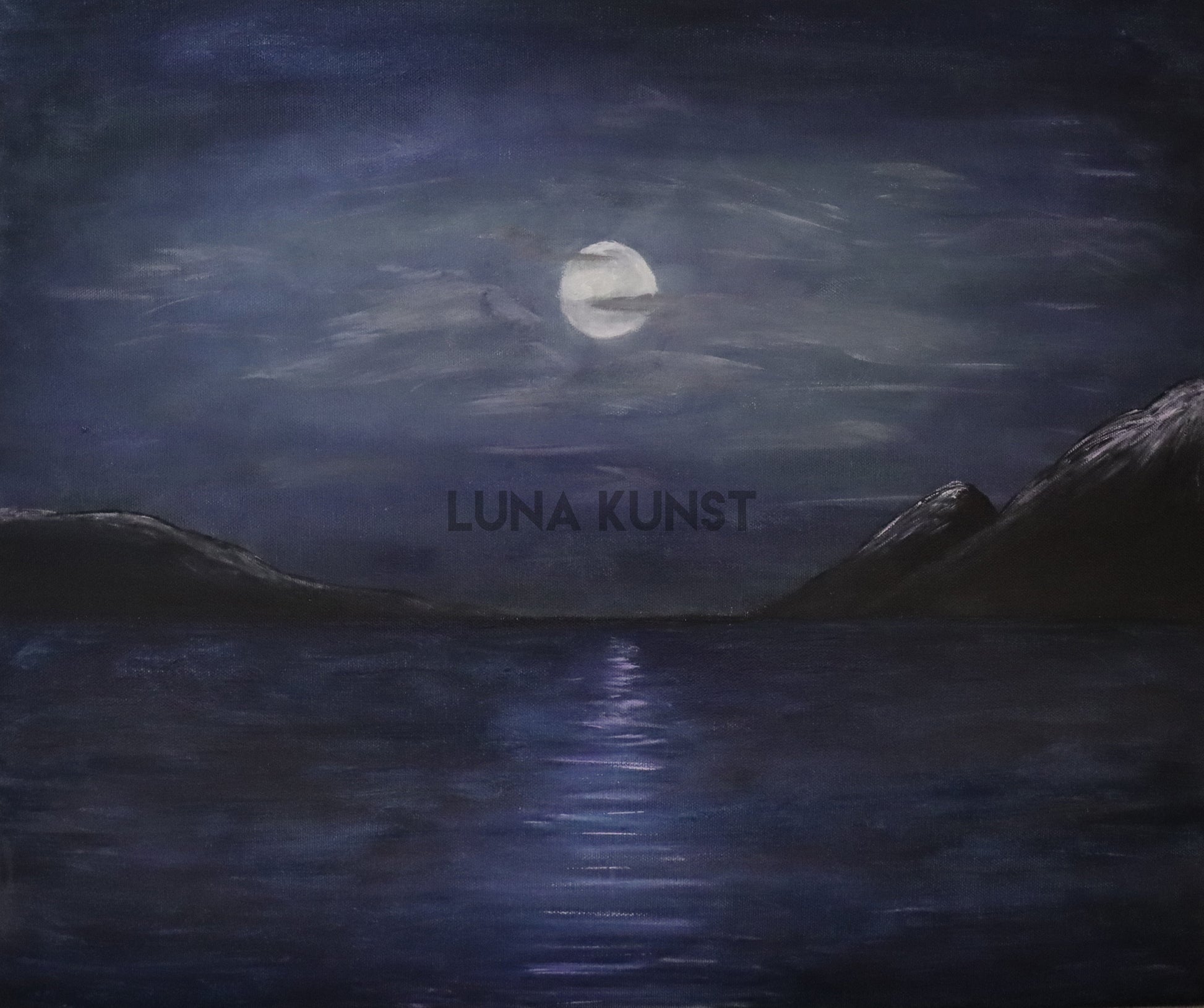 lunakunst.no-Månen i mørket
